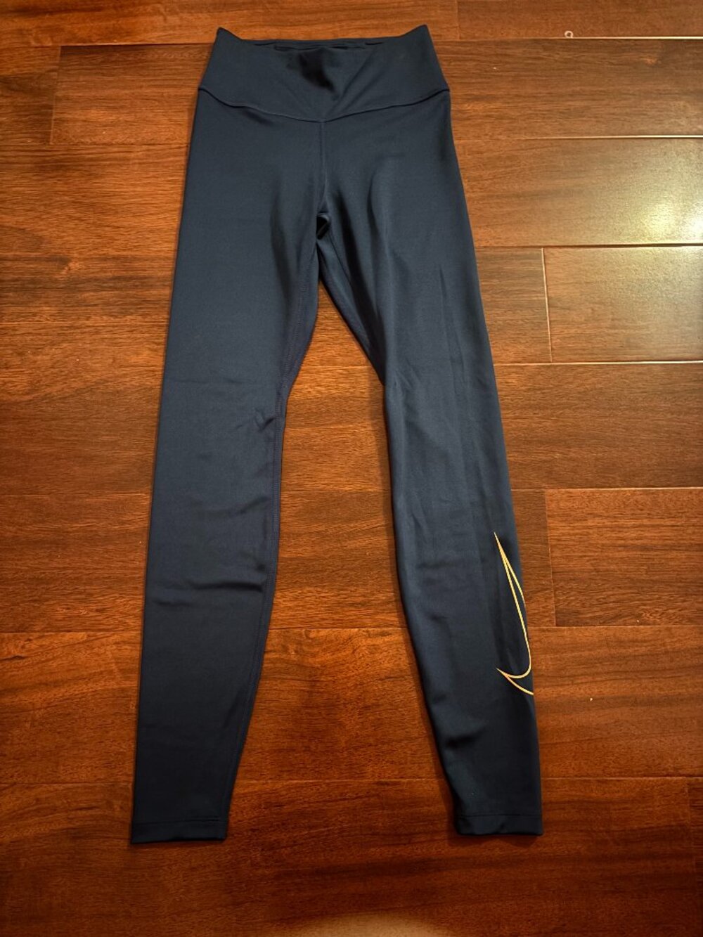 Nike Dri-FIT Prussian Blue Full-Length Leggings Women's XS Athletic Yoga Gym